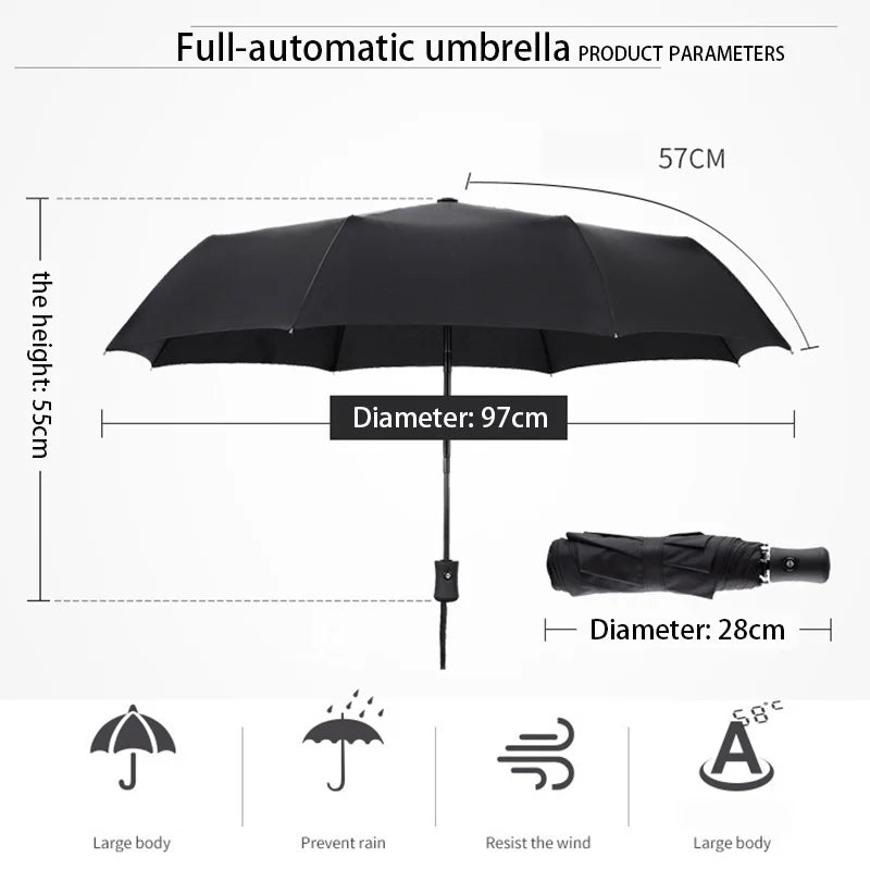 Corporate Gift Set for Him - Notebook, Umbrella, Pen, Insulation Cup