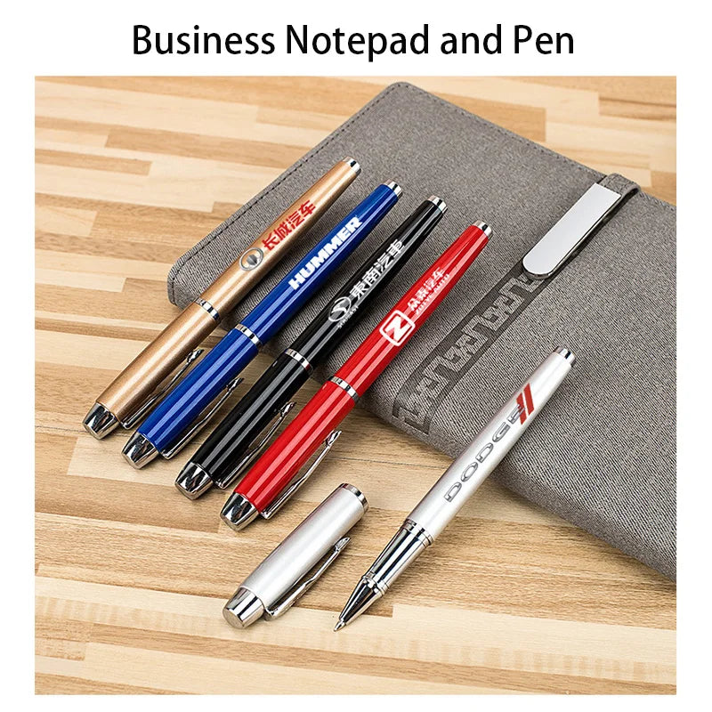 Corporate Gift Set for Him - Notebook, Umbrella, Pen, Insulation Cup