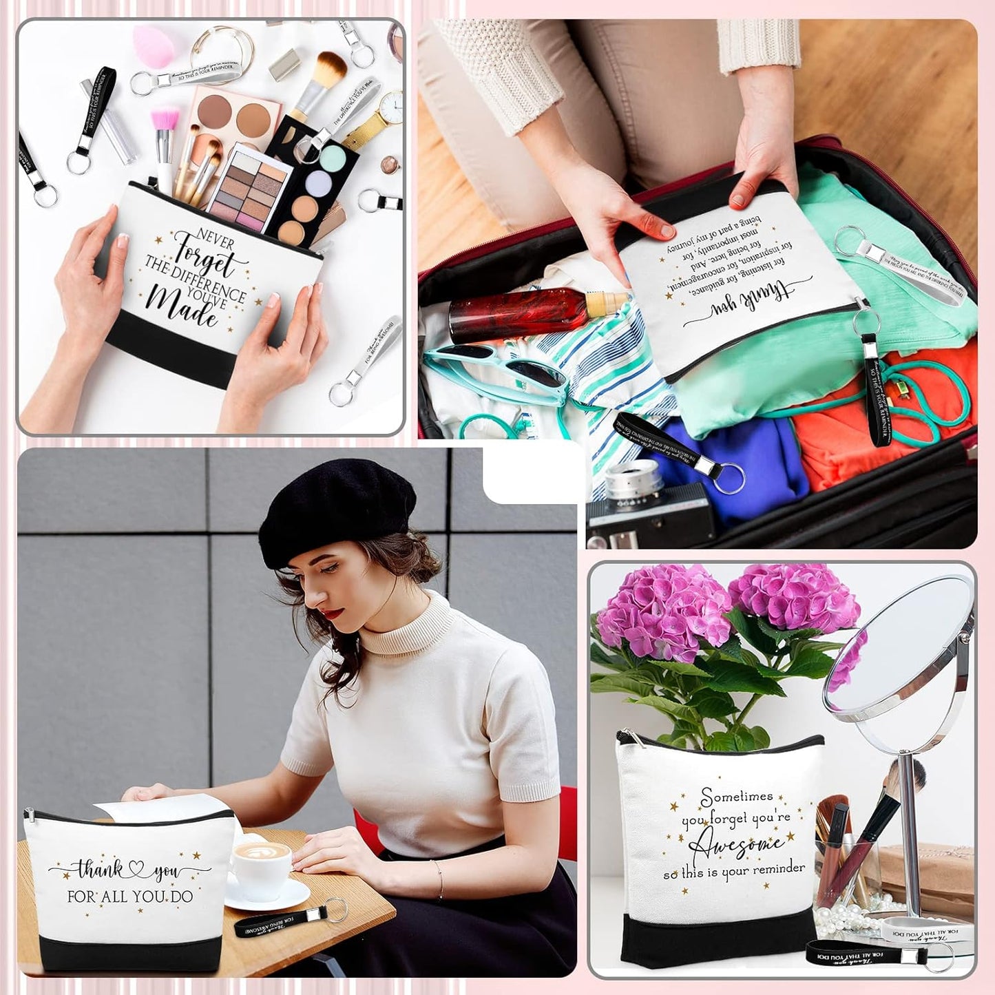 Inspirational Make Up Bags